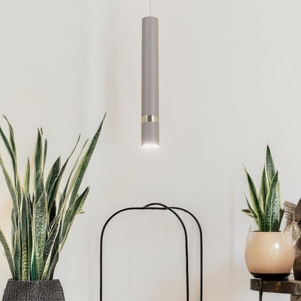 Brilagi - Lampadario a sospensione con filo POKER 1xGU10/25W/230V beige