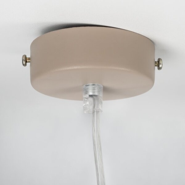 Brilagi - Lampadario a sospensione con filo POKER 1xGU10/25W/230V beige