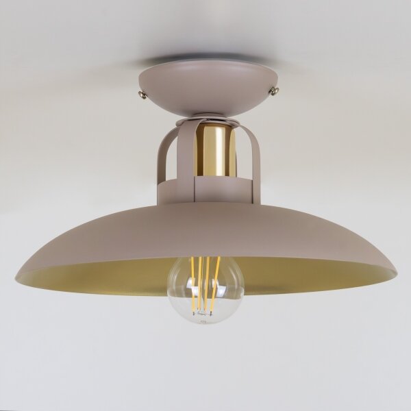 Brilagi - LED Lampadario a plafone FLAMENGO 1xE27/60W/230V beige