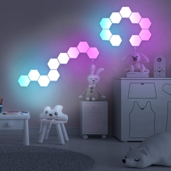 Lampada decorativa da parete LED RGBW Dimmerabile MAYA LED/1W/230V + telecomando