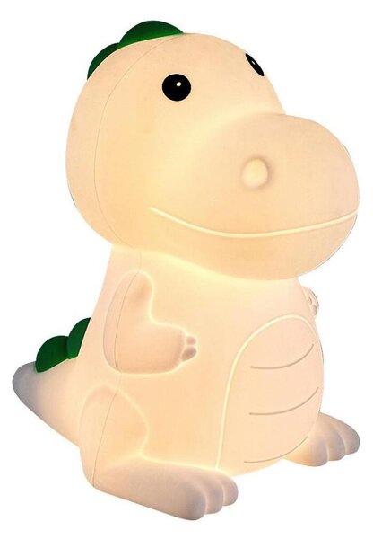 LED RGB dimmerabile luce notturna ricaricabile per bambini LED/2,5W/5V 3000K 1200 mAh dinosauro