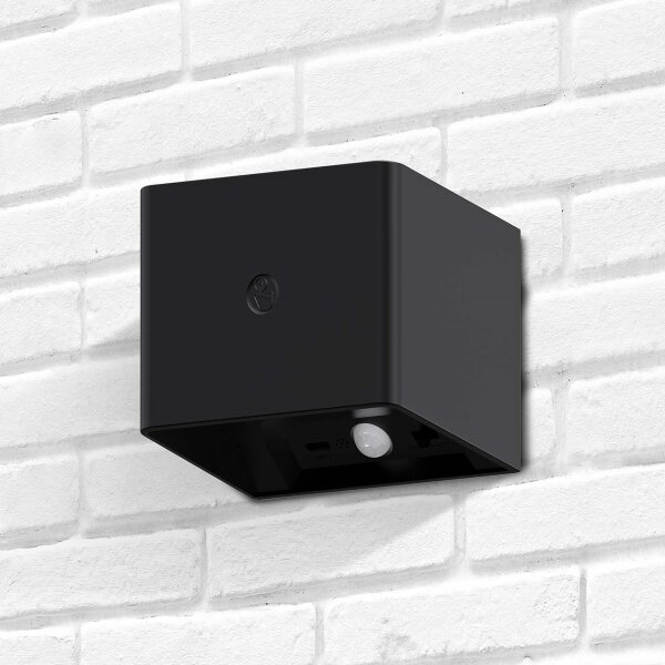 Applique a LED con sensore MIRI LED/2,5W/3,7V 3000-6400K 4000 mAh nero