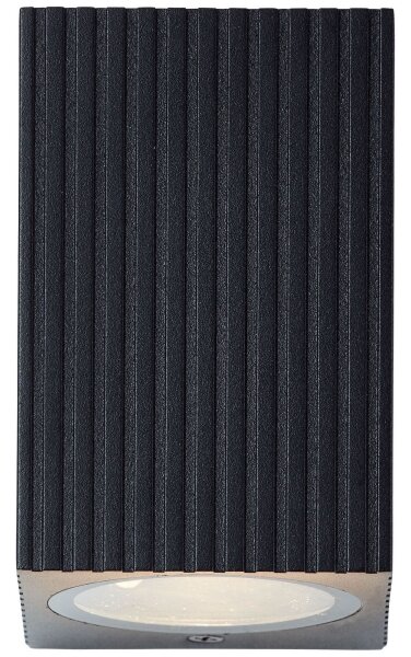 Brilliant - Applique da esterno JELANI 1xGU10/10W/230V IP44 nero