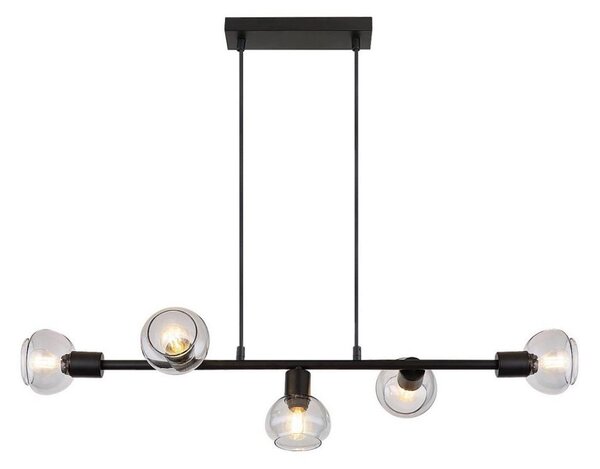 Rabalux 3297 - Lampadario su corda SULLIVAN 5xE14/40W/230V