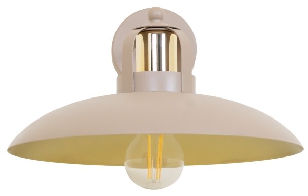 Brilagi - LED Applique FLAMENGO 1xE27/60W/230V beige