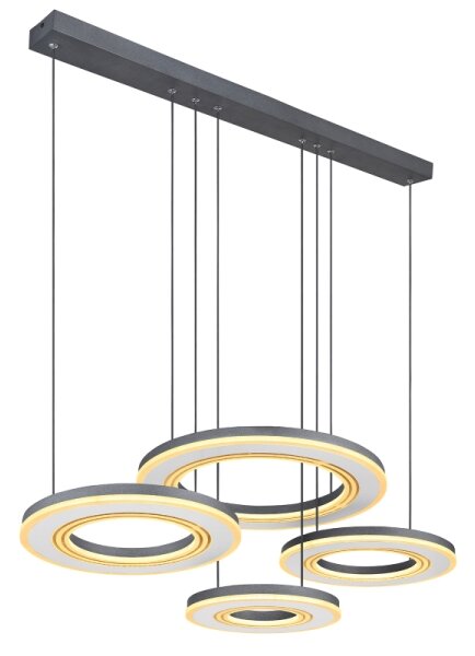 Globo 67191-80 - Lampadario a sospensione con filo LED dimmerabile BLASIUS LED/80W/230V+ +TC