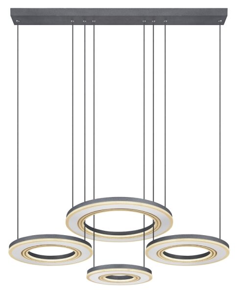 Globo 67191-80 - Lampadario a sospensione con filo LED dimmerabile BLASIUS LED/80W/230V+ +TC