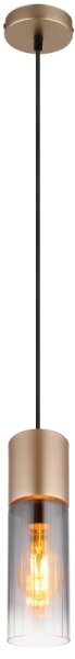 Globo 21000HCA - Lampada a sospensione con cavo ANNIKA 1xE27/25W/230V diam. 10,5 cm