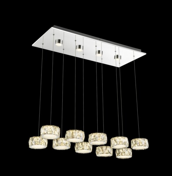 Globo 49350-92H - Lampadario LED a sospensione con filo AMUR LED/92W/230V 4000K