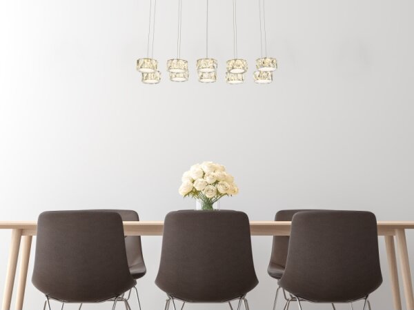 Globo 49350-92H - Lampadario LED a sospensione con filo AMUR LED/92W/230V 4000K