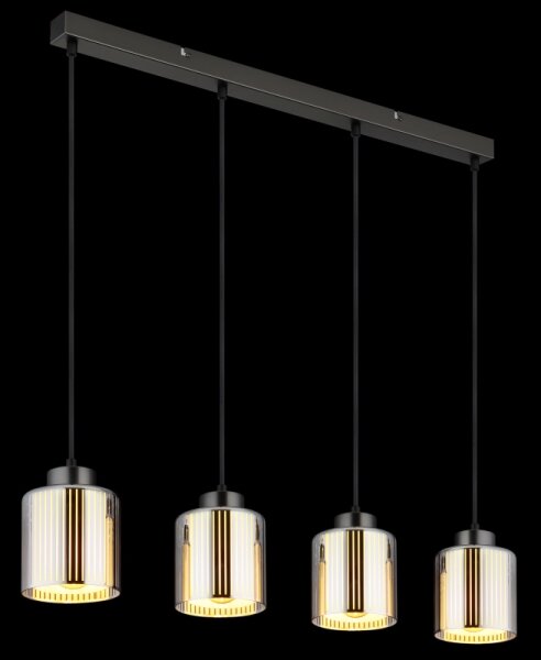 Globo 16056-4H - Lampadario a sospensione con filo FELICIA 4xE27/60W/230V