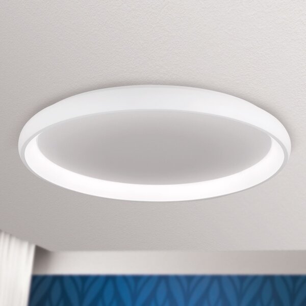 Orion DL 7-637/81 - Plafoniera LED VENUS LED/85W/230V pr. 81 cm bianco