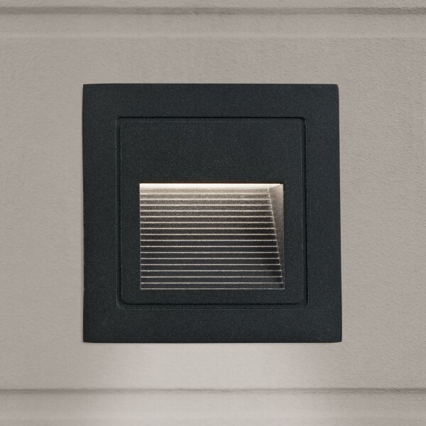 Orion AL 11-1217 - Faretto incasso LORO LED/2W/230V IP65 nero