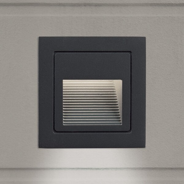 Orion AL 11-1217 - Faretto incasso LORO LED/2W/230V IP65 antracite
