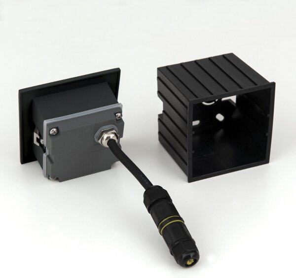 Orion AL 11-1217 - Faretto incasso LORO LED/2W/230V IP65 nero