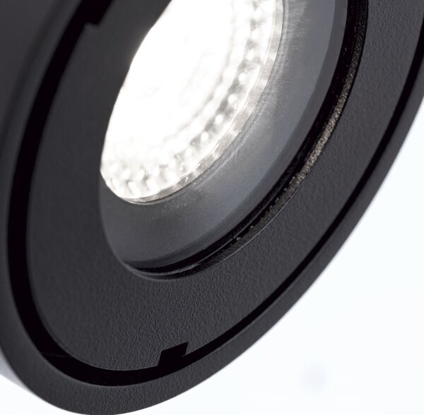 Orion AL 11-1220 - Faretto LED bagno HARVEY LED/15W/230V IP65 nero