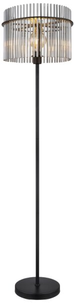 Globo 15698S - Lampada con piedistallo GORLEY 1xE27/60W/230V nero