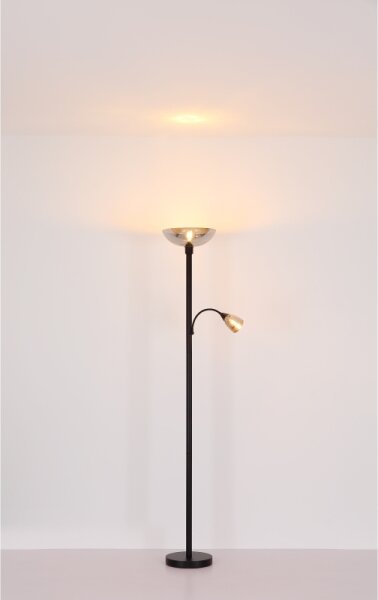 Globo 58903 - Lampada con piedistallo BLADE 1xE27/60W/230V + 1xE14/40W