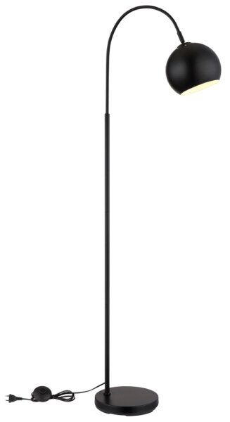 Globo 24779B - Lampada con piedistallo BENNO 1xE27/60W/230V nero