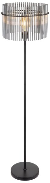 Globo 15698S - Lampada con piedistallo GORLEY 1xE27/60W/230V nero