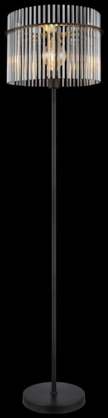 Globo 15698S - Lampada con piedistallo GORLEY 1xE27/60W/230V nero