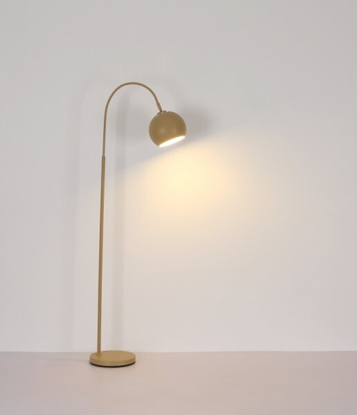Globo 24779S - Lampada con piedistallo BENNO 1xE27/60W/230V beige