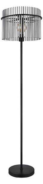 Globo 15698S - Lampada con piedistallo GORLEY 1xE27/60W/230V nero
