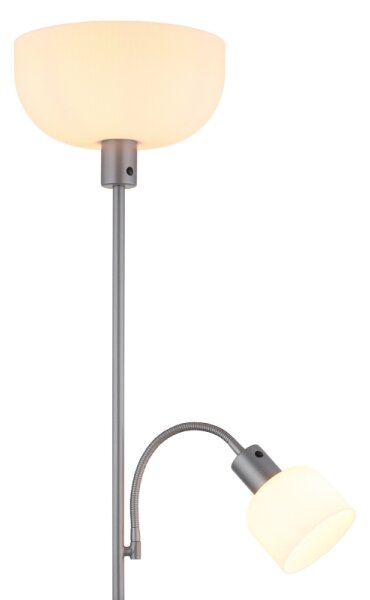 Globo 59947 - Lampada da terra HINTON 1xE27/40W/230V + 1xE14/25W