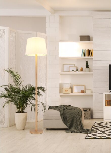 Globo 40100146 - Lampada con piedistallo JORIS 1xE27/40W/230V