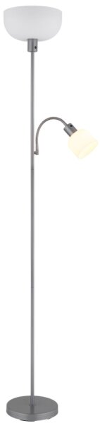Globo 59947 - Lampada da terra HINTON 1xE27/40W/230V + 1xE14/25W