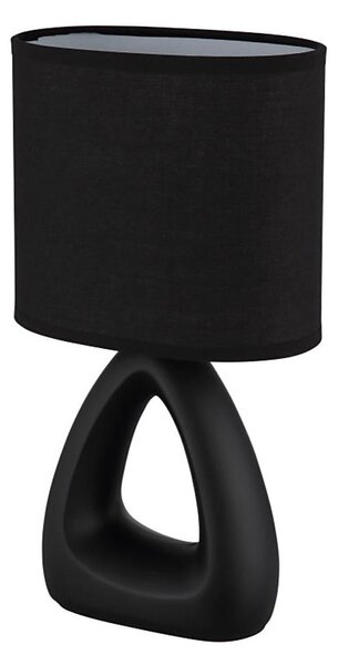Globo 21731S - Lampada da tavolo TRIANGLE 1xE14/40W/230V nero