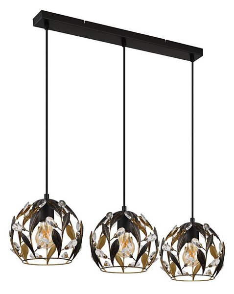 Globo 15759-3H - Lampadario a cavo MIKA 3xE27/40W/230V