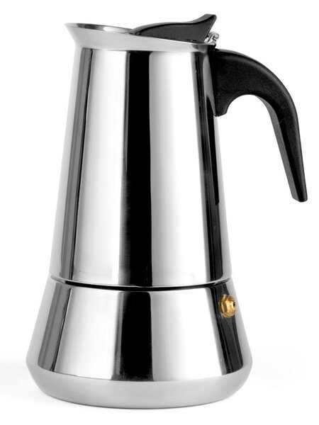 Caffettiera argentato in acciaio inox 400 ml Trevi – Leopold Vienna
