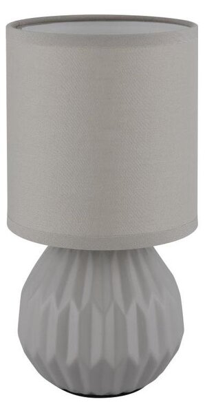 Globo 21730G - Lampada da tavolo SYLAS 1xE14/40W/230V grigio