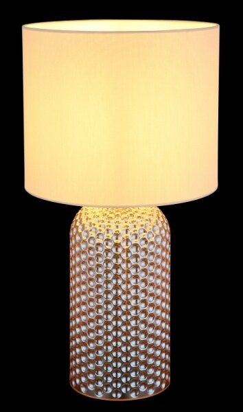 Globo 21735CH - Lampada da tavolo SOFIA 1xE27/60W/230V beige
