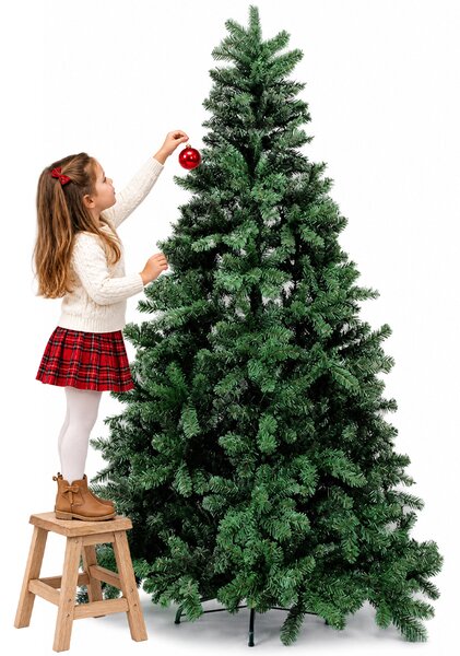 Albero di Natale Canada 210 cm Folto e Rigoglioso Verde