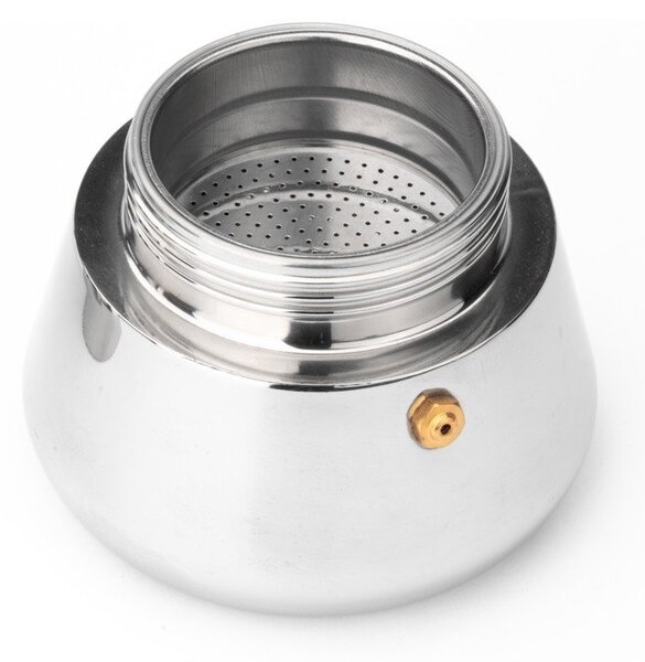 Caffettiera argentato in acciaio inox 400 ml Trevi – Leopold Vienna