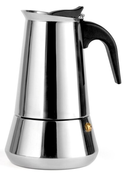 Caffettiera argentato in acciaio inox 400 ml Trevi – Leopold Vienna