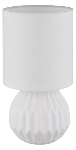 Globo 21730W - Lampada da tavolo SYLAS 1xE14/40W/230V bianco