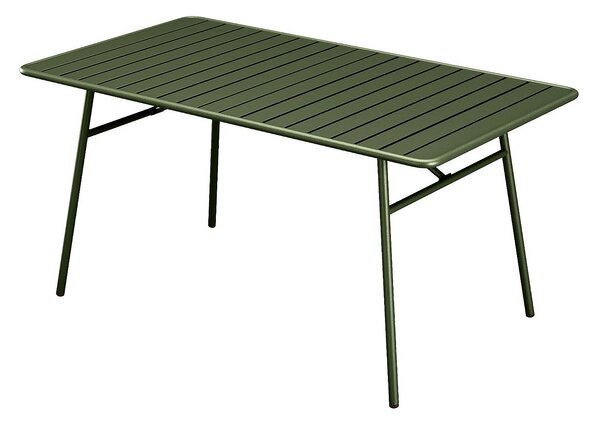 Tavolo da giardino L.200 cm Metallo Kaki - MIRMANDE di MYLIA