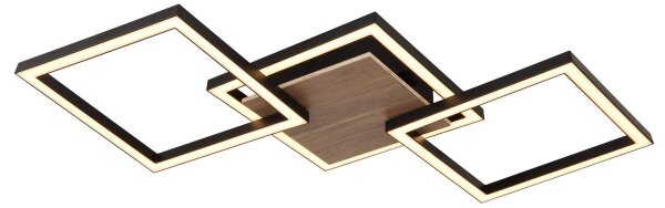 Globo 672844 - Plafoniera LED KENDRA LED/24W/230V 3000K 27,5x63 cm