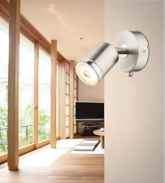 Globo 56958-1 - Faretto da parete LED COMORE LED/4W/230V