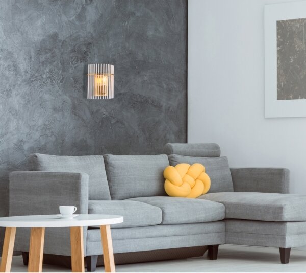 Globo 15698WM - Applique GORLEY 1xE27/60W/230V oro