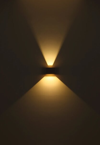 Globo 34168S - Lampada LED da esterno a parete con sensore VERONIKA 2xLED/3W/230V IP54