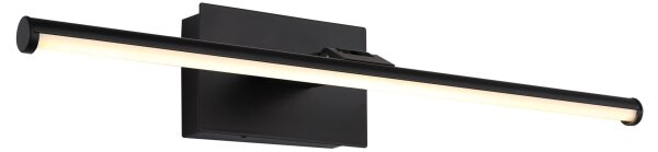Globo 78061S - Lampada LED ricaricabile per quadri JAIME 3,5 W/5 V 40 cm 3600 mAh nera