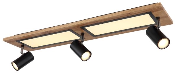 Globo 67306D1 - Faretto LED ULLA LED/24W/230V + 3xGU10/5W
