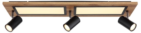 Globo 67306D1 - Faretto LED ULLA LED/24W/230V + 3xGU10/5W