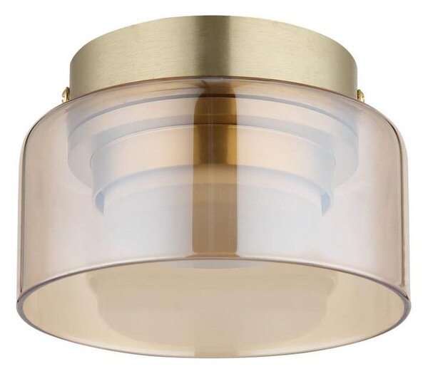 Globo 16055DG - Plafoniera LED HIGGINS 1xGX53/6W/230V diametro 13 cm marrone