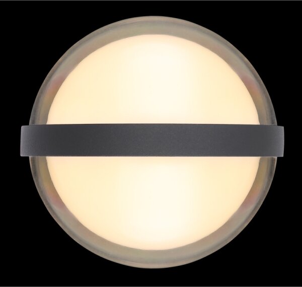 Globo 34157 - Applique a LED da esterno ILLI LED/12W/230V IP54 nero