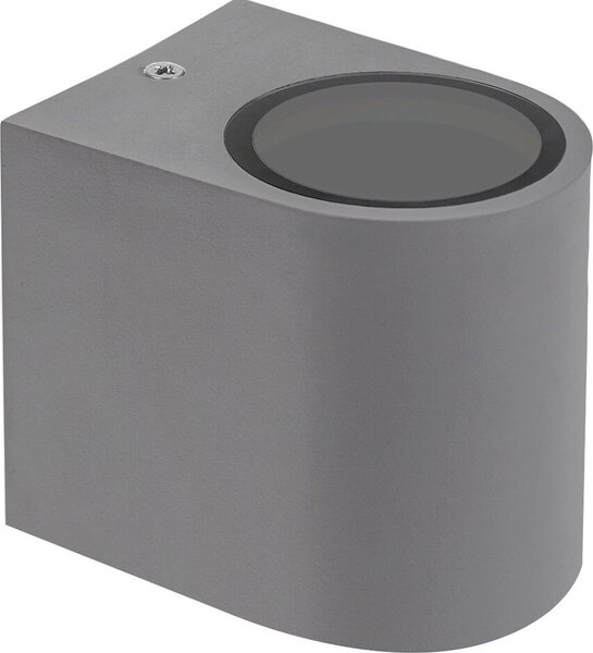 Applique grigio | Lampada da esterno PARETE GU10 X1 230V IP54 80 x 73 x 95 mm